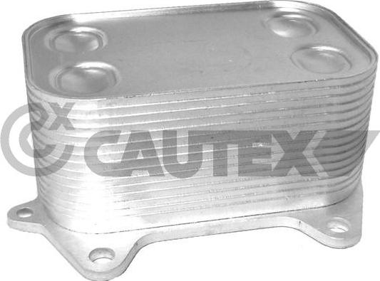 Cautex 462524 - Масляный радиатор, двигательное масло autodif.ru