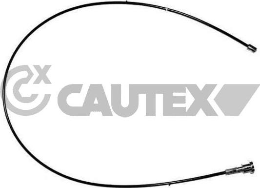 Cautex 489013 - Тросик, cтояночный тормоз autodif.ru