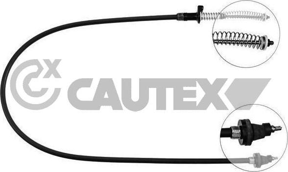 Cautex 015584 - Тросик газа autodif.ru