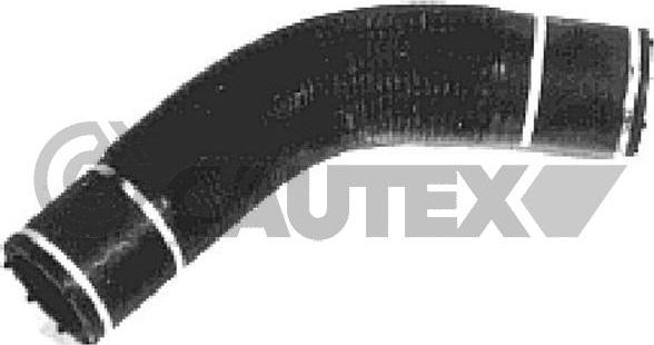 Cautex 036012 - Патрубок системы охлаждения PEUGEOT: PARTNER 1.8D/1.9D 96-, EXPERT 1.9D/TD 95-, BOXER 1.9D/TD, 806 1 autodif.ru