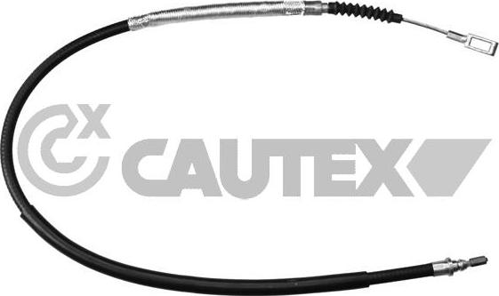 Cautex 038502 - Комплект тросов, стояночная тормозная система autodif.ru