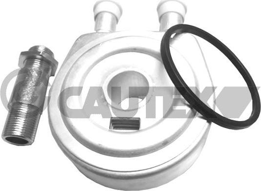 Cautex 021382 - Масляный радиатор, двигательное масло autodif.ru