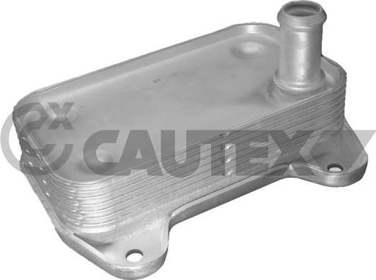 Cautex 181096 - Масляный радиатор, двигательное масло autodif.ru