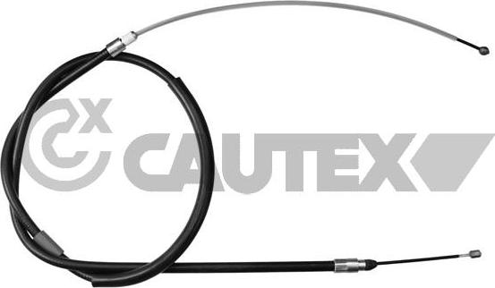 Cautex 208030 - Тросик, cтояночный тормоз autodif.ru