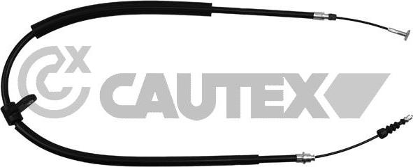 Cautex 218015 - Тросик, cтояночный тормоз autodif.ru