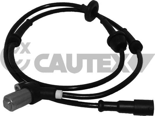 Cautex 755139 - Датчик ABS, частота вращения колеса autodif.ru
