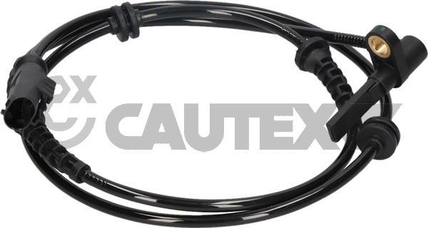 Cautex 755255 - Датчик ABS, частота вращения колеса autodif.ru