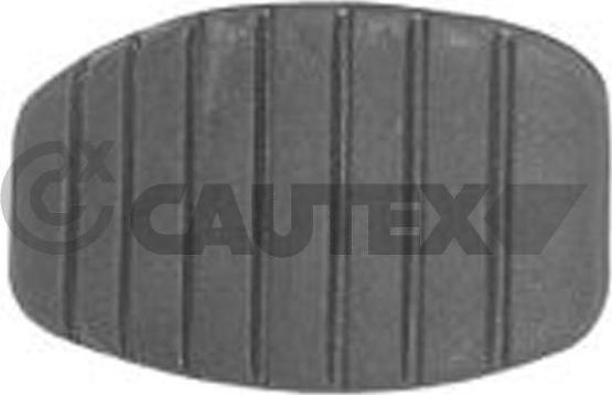 Cautex 751118 - Педальные накладка, педаль тормоз autodif.ru