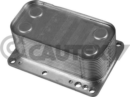 Cautex 751800 - Масляный радиатор, двигательное масло autodif.ru
