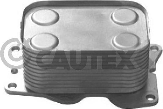 Cautex 751801 - Масляный радиатор, двигательное масло autodif.ru