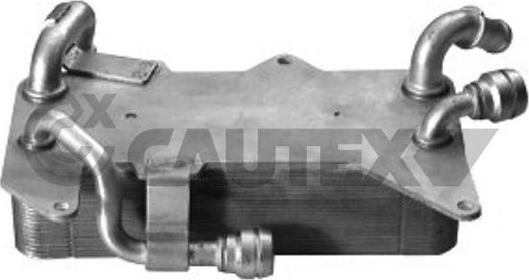 Cautex 751756 - Масляный радиатор, автоматическая коробка передач autodif.ru