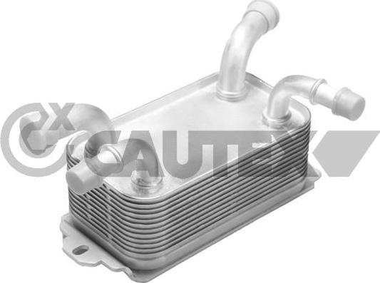 Cautex 751739 - Масляный радиатор, двигательное масло autodif.ru
