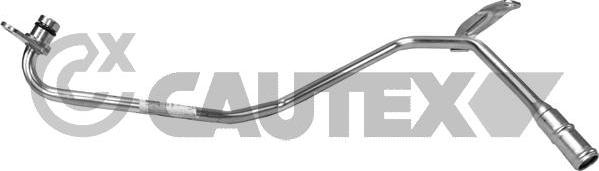 Cautex 758358 - Трубка охлаждающей жидкости autodif.ru