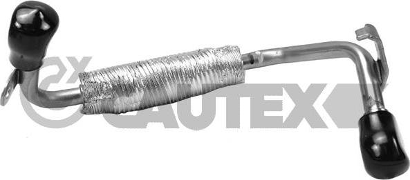 Cautex 758372 - Трубка охлаждающей жидкости autodif.ru