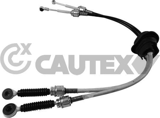 Cautex 766490 - Трос, наконечник, ступенчатая коробка передач autodif.ru