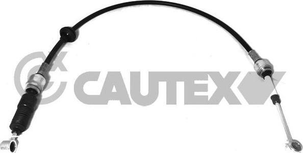 Cautex 766112 - Трос, наконечник, ступенчатая коробка передач autodif.ru