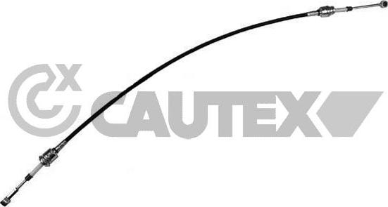 Cautex 766386 - Трос, наконечник, ступенчатая коробка передач autodif.ru