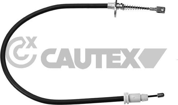 Cautex 766299 - Тросик, cтояночный тормоз autodif.ru