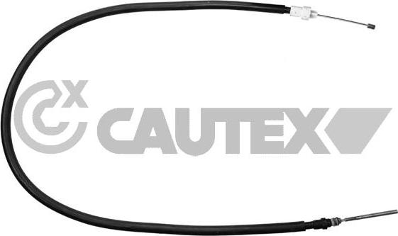 Cautex 760990 - Тросик, cтояночный тормоз autodif.ru