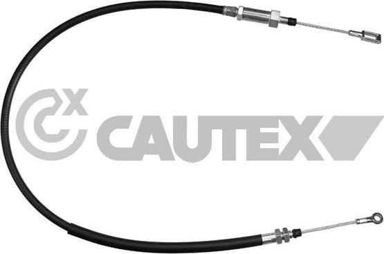 Cautex 760610 - Тросик, cтояночный тормоз autodif.ru