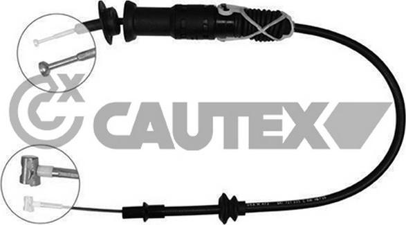 Cautex 760155 - Трос, управление сцеплением autodif.ru