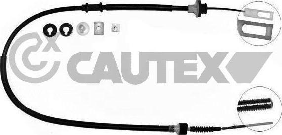 Cautex 760173 - Трос, управление сцеплением autodif.ru
