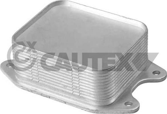 Cautex 760766 - Масляный радиатор, двигательное масло autodif.ru