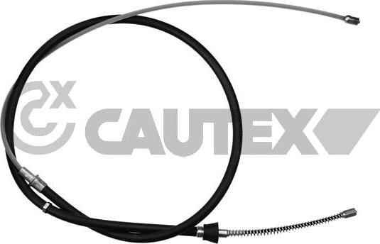 Cautex 762584 - Тросик, cтояночный тормоз autodif.ru