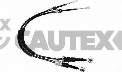 Cautex 772639 - Трос, наконечник, ступенчатая коробка передач autodif.ru