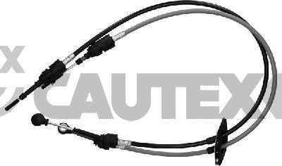Cautex 772630 - Трос, наконечник, ступенчатая коробка передач autodif.ru
