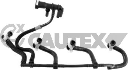 Cautex 772301 - Шланг, распределение топлива autodif.ru