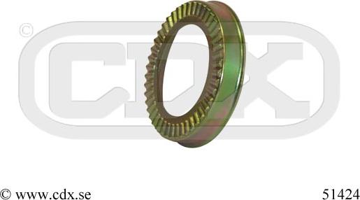 CDX 51424 - Зубчатое кольцо для датчика ABS autodif.ru