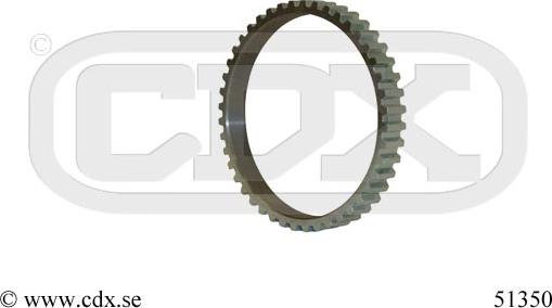 CDX 51350 - Зубчатое кольцо для датчика ABS autodif.ru