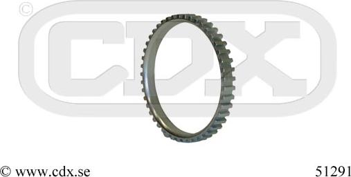 CDX 51291 - Зубчатое кольцо для датчика ABS autodif.ru