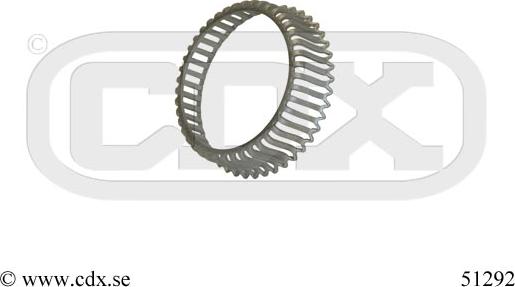 CDX 51292 - Зубчатое кольцо для датчика ABS autodif.ru