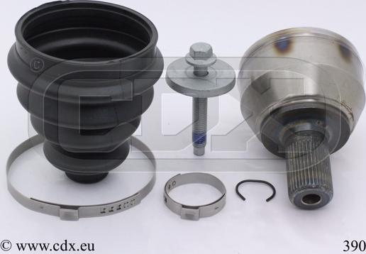 CDX 390 - Шарнирный комплект, ШРУС, приводной вал autodif.ru