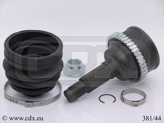 CDX 381/44 - Шарнирный комплект, ШРУС, приводной вал autodif.ru