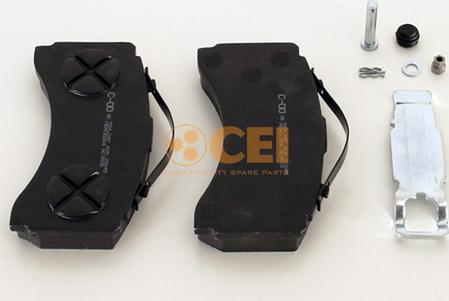 C.E.I. 584097 - Тормозные колодки, дисковые, комплект autodif.ru