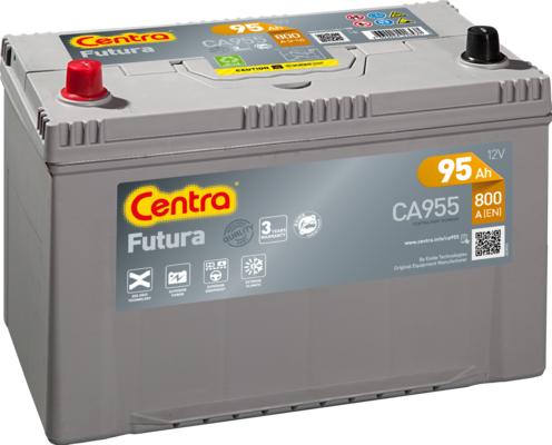CENTRA CA955 - Стартерная аккумуляторная батарея, АКБ autodif.ru
