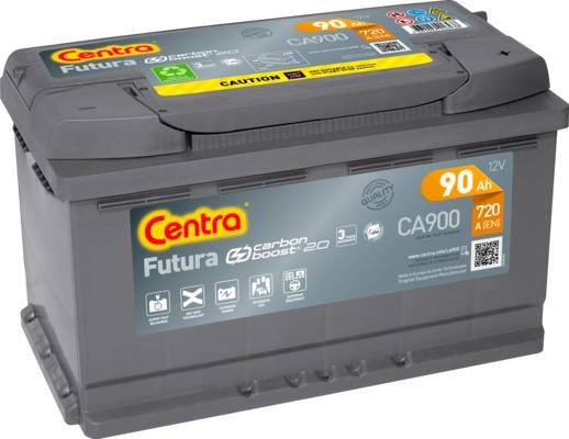 CENTRA CA900 - Стартерная аккумуляторная батарея, АКБ autodif.ru