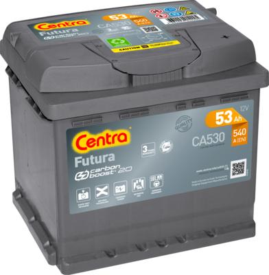 CENTRA CA530 - Стартерная аккумуляторная батарея, АКБ autodif.ru