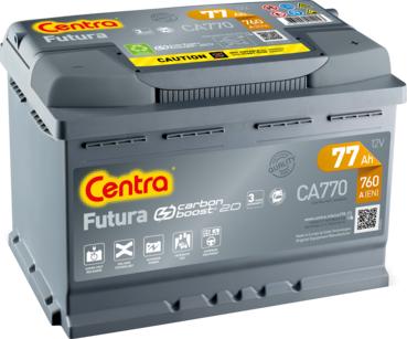 CENTRA CA770 - Стартерная аккумуляторная батарея, АКБ autodif.ru