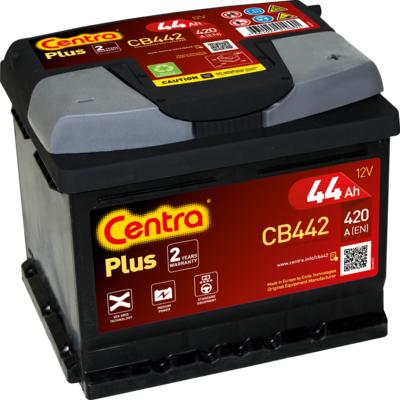 CENTRA CB442 - Стартерная аккумуляторная батарея, АКБ autodif.ru