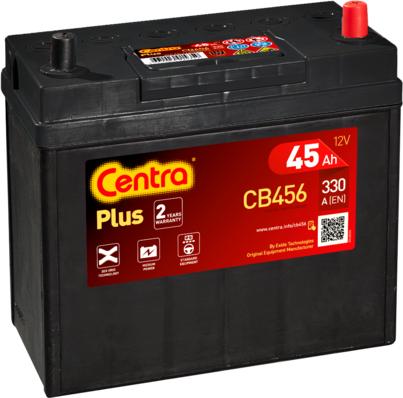 CENTRA CB456 - Стартерная аккумуляторная батарея, АКБ autodif.ru