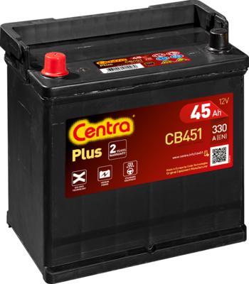 CENTRA CB451 - Стартерная аккумуляторная батарея, АКБ autodif.ru
