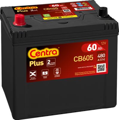 CENTRA CB605 - Стартерная аккумуляторная батарея, АКБ autodif.ru