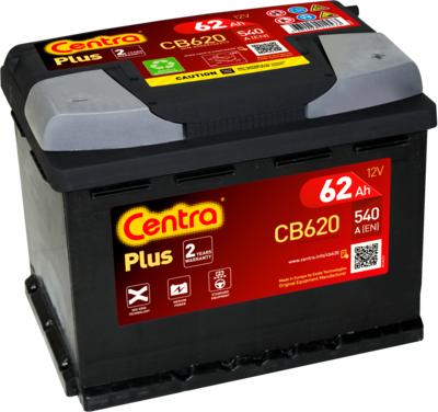 CENTRA CB620 - Стартерная аккумуляторная батарея, АКБ autodif.ru