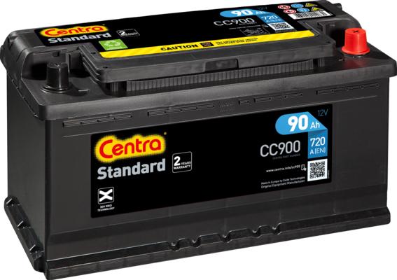 CENTRA CC900 - Стартерная аккумуляторная батарея, АКБ autodif.ru