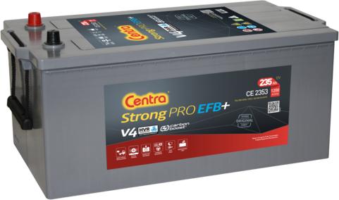 CENTRA CE2353 - Стартерная аккумуляторная батарея, АКБ autodif.ru