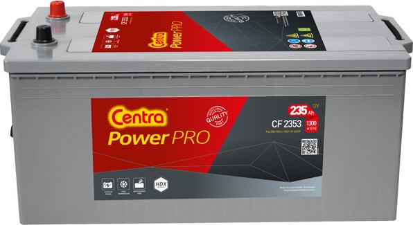 CENTRA CF2353 - Стартерная аккумуляторная батарея, АКБ autodif.ru